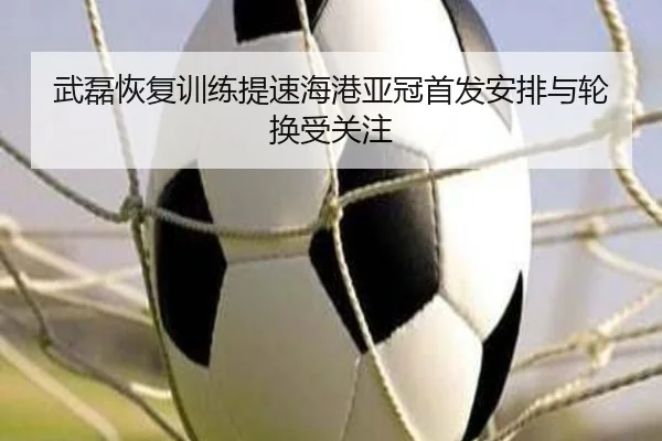 武磊恢复训练提速海港亚冠首发安排与轮换受关注